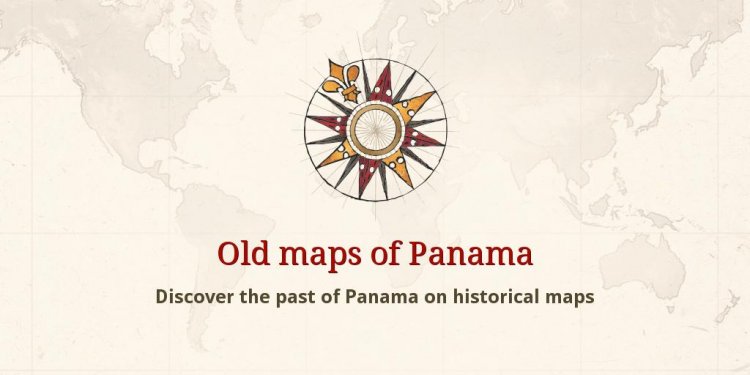 Old maps of Panama