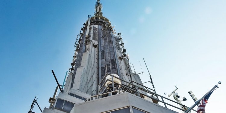 Empire State Building square feet