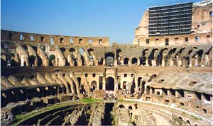 a graphic associated with Colosseum, Rome