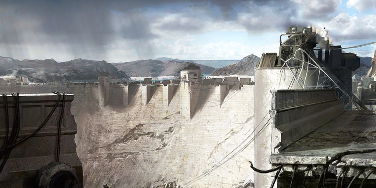 Concrete In Hoover Dam