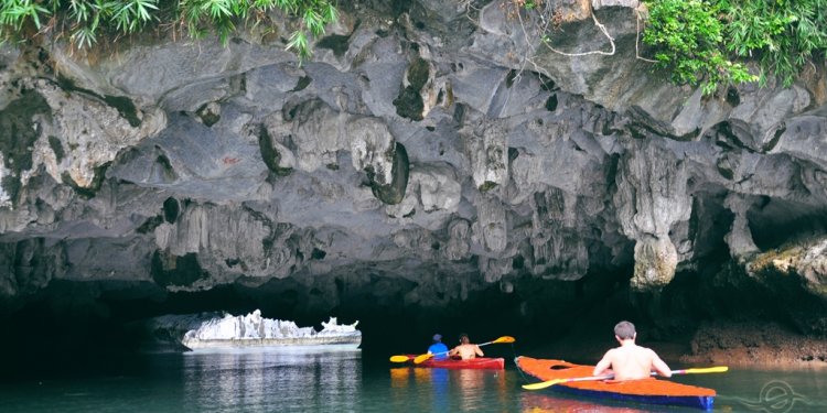 Halong Bay caves