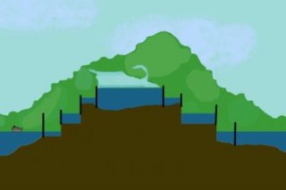 Panama Canal Locks-Animation