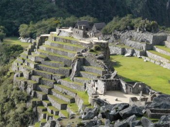 The pyramid of Intiwuatana