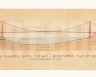 Golden Gate Bridge Architecture Drawings