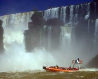Iguazu Falls boat ride