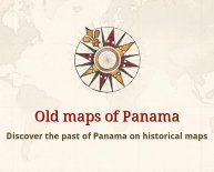 Map of Panama Canal area