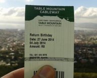 Table Mountain entrance fees