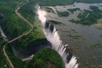 Victoria falls wet season